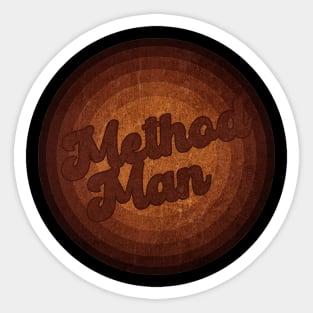 Method Man - Vintage Style Sticker